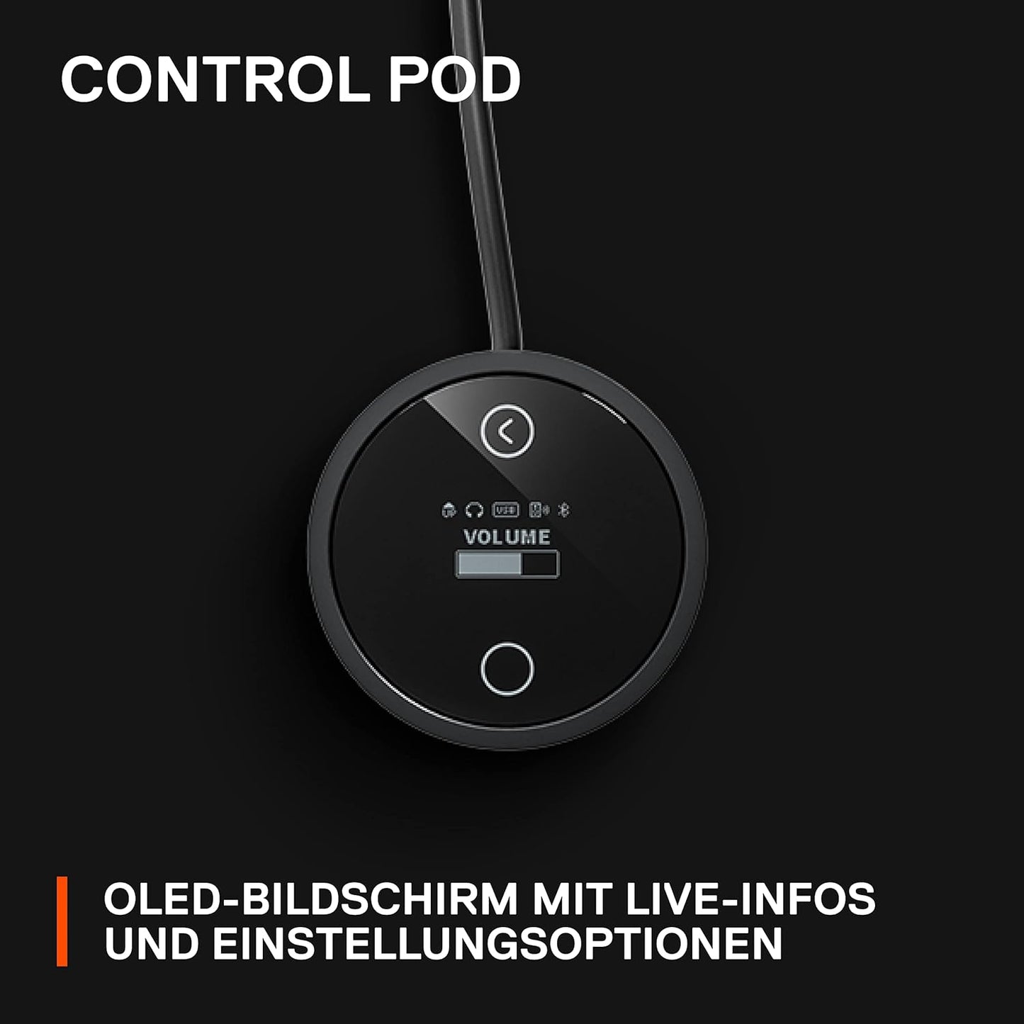 SteelSeries Arena 9 - 5.1-Gaming-Lautsprecher – 5.1 USB Surround-Sound