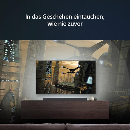 Sony HT-A5000 5.1.2-Kanal Surround Sound Dolby Atmos Premium-Soundbar mit integriertem Subwoofer (HDMI, Bluetooth, High-Res Audio, 500W Gesamtleistung), Schwarz