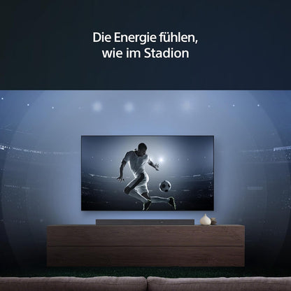 Sony HT-A7000 7.1.2-Kanal Surround Sound Dolby Atmos Premium-Soundbar mit integriertem Subwoofer (Vertical-Sound-Engine, HDMI, Bluetooth, High-Res Audio, 500W Gesamtleistung), Schwarz, Negro