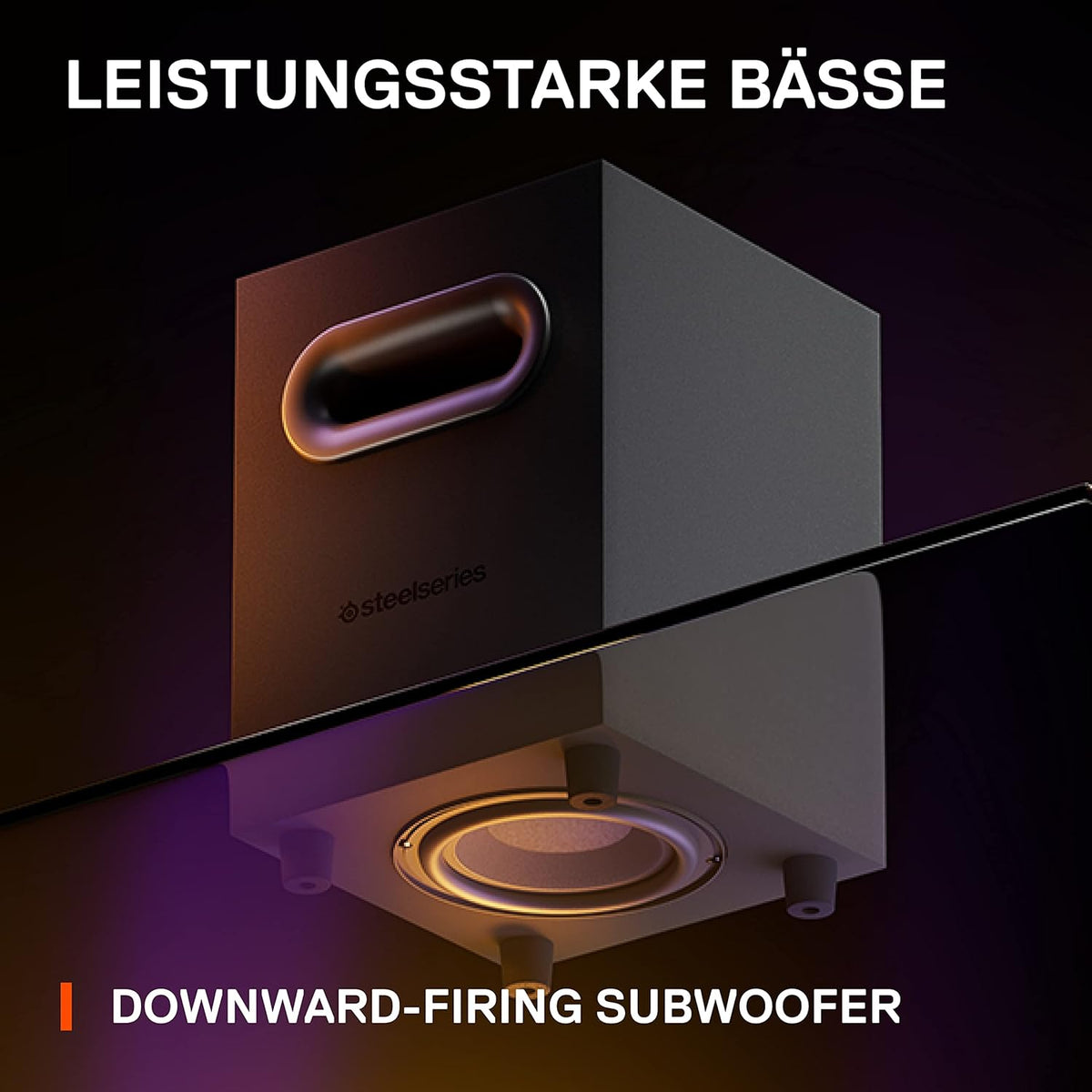 SteelSeries Arena 7 - 2.1-Gaming-Lautsprecher