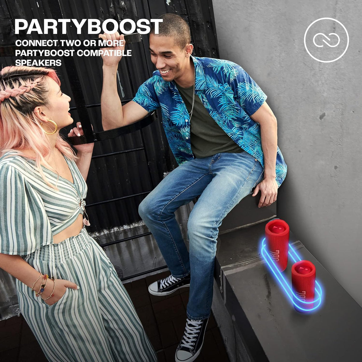 JBL Flip 6 Bluetooth Box in Blau – Wasserdichter, tragbarer Lautsprecher mit 2-Wege-Lautsprechersystem für kraftvollen Sound – Bis zu 12 Stunden kabellos Musik abspielen