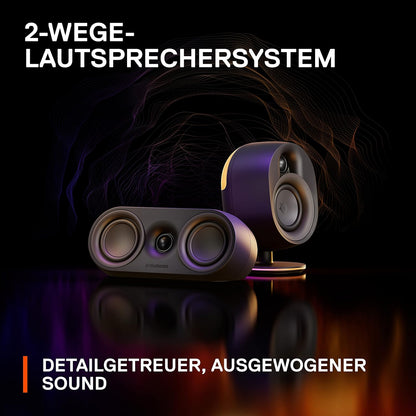 SteelSeries Arena 7 - 2.1-Gaming-Lautsprecher