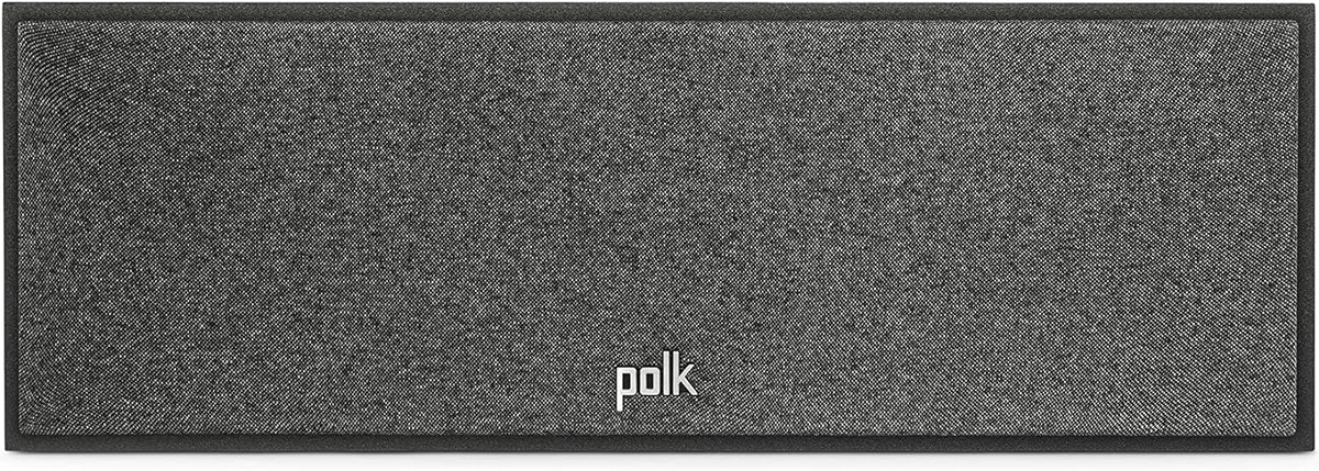 Polk Audio Monitor XT35 schlanker Center Lautsprecher, Hi-Res Zertifiziert, kompatibel mit Dolby Atmos und DTS:X (Stück), Schwarz