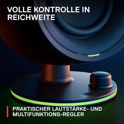 SteelSeries Arena 9 - 5.1-Gaming-Lautsprecher – 5.1 USB Surround-Sound