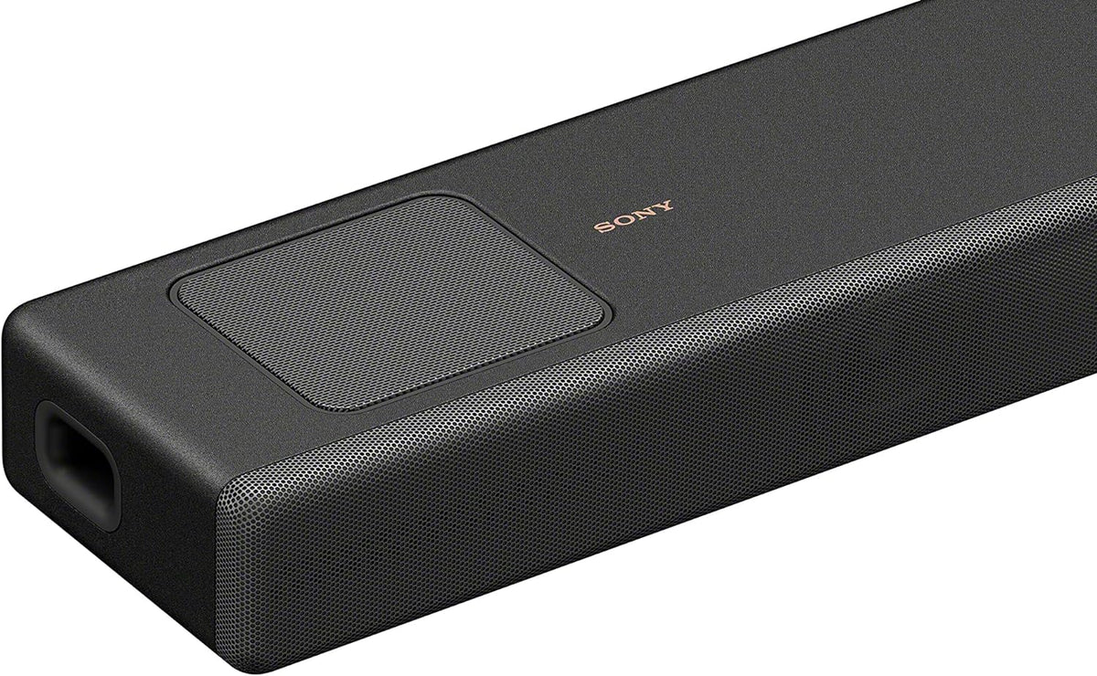 Sony HT-A5000 5.1.2-Kanal Surround Sound Dolby Atmos Premium-Soundbar mit integriertem Subwoofer (HDMI, Bluetooth, High-Res Audio, 500W Gesamtleistung), Schwarz